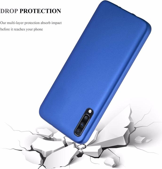 Image du produit Cadorabo Couverture métallique mate TPU (Samsung Galaxy A70S, Samsung Galaxy A70)