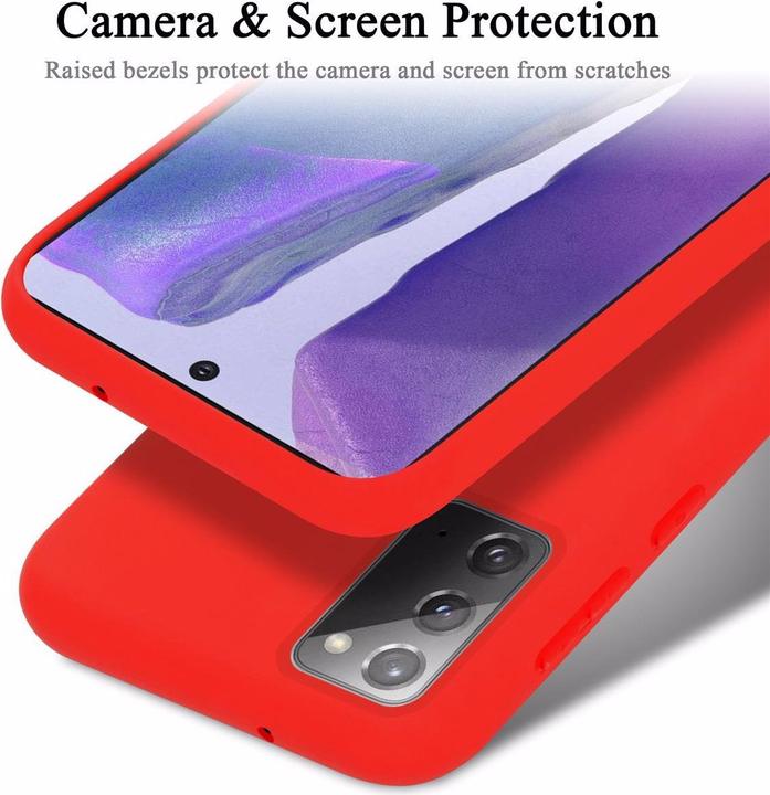 Image du produit Cadorabo TPU Liquid Silicone Case Cover (Samsung Galaxy Note 20)