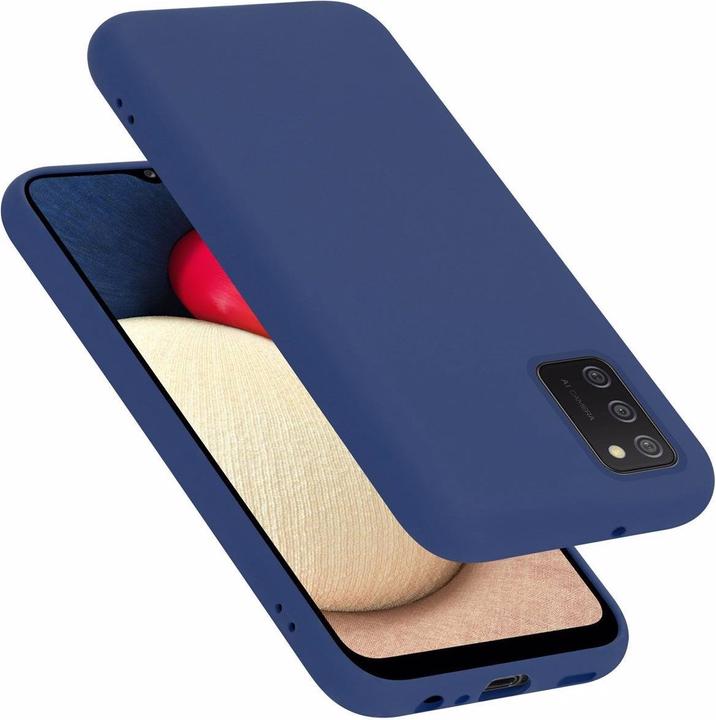 Actual product image Cadorabo TPU Liquid Silicone Case Cover (Samsung Galaxy A02s)