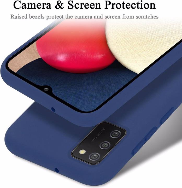 Actual product image Cadorabo TPU Liquid Silicone Case Cover (Samsung Galaxy A02s)