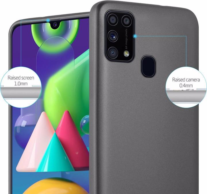 Immagine prodotto Cadorabo Copertura metallica opaca in TPU (Samsung Galaxy M31)