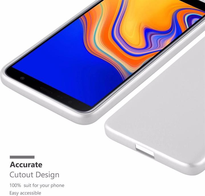 Actual product image Cadorabo TPU Matt Metallic Cover (Samsung Galaxy J4 Prime)