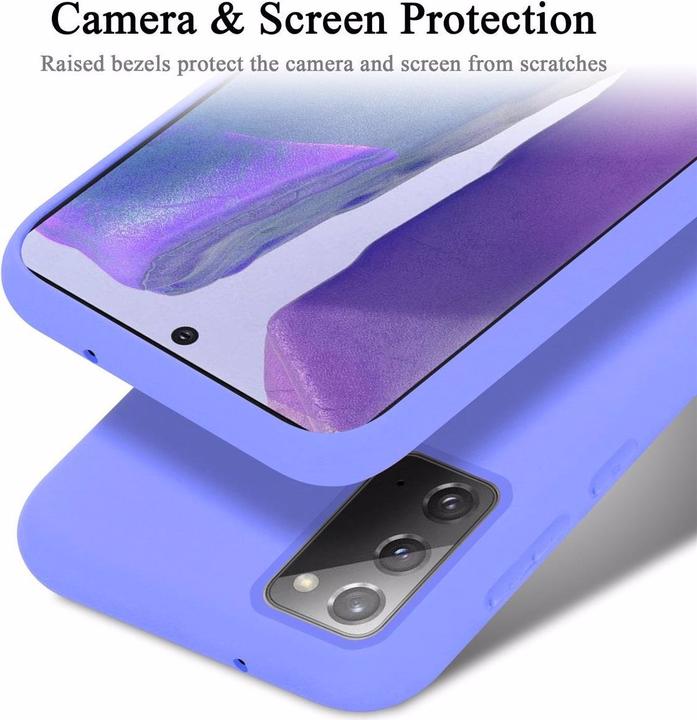 Image du produit Cadorabo TPU Liquid Silicone Case Cover (Samsung Galaxy Note 20)
