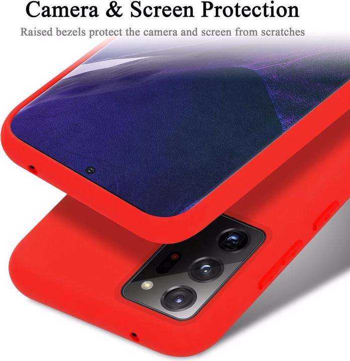 Image du produit Cadorabo TPU Liquid Silicone Case Cover (Samsung Galaxy Note 20 Ultra)