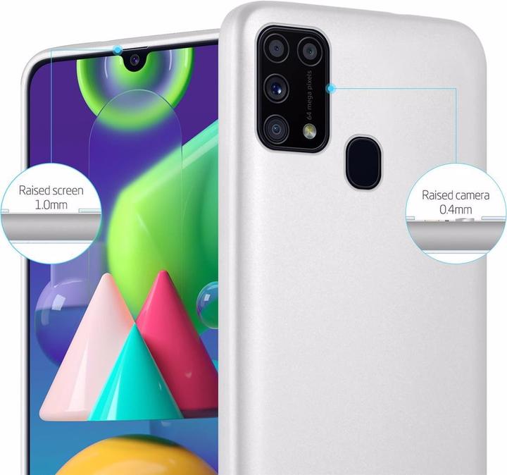 Immagine prodotto Cadorabo Copertura metallica opaca in TPU (Samsung Galaxy M31)