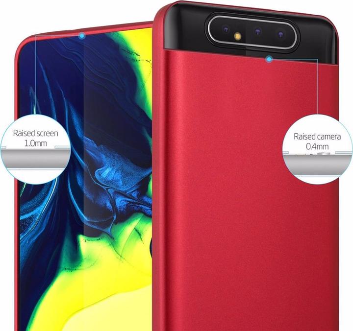 Immagine prodotto Cadorabo Copertura metallica opaca in TPU (Samsung Galaxy A80)
