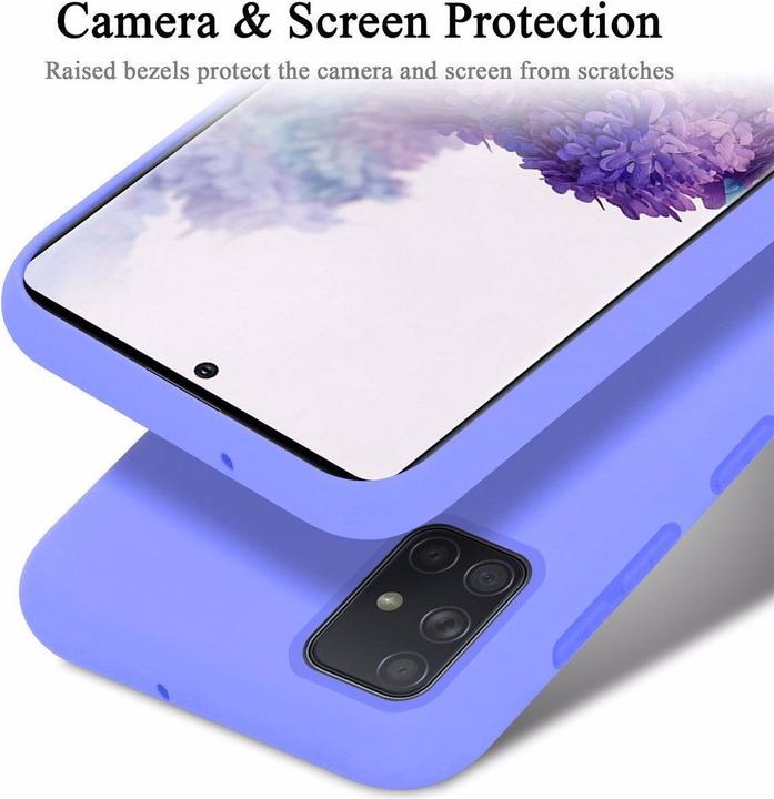 Immagine prodotto Cadorabo Copertura della cassa del silicone liquido TPU (Samsung Galaxy A51 5G)
