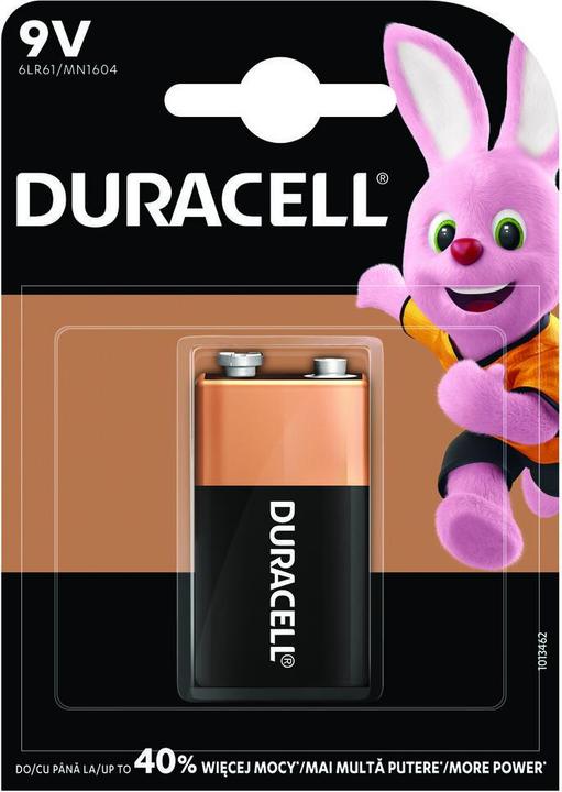 Duracell 6LR61 (1 Stk., 9V Block)