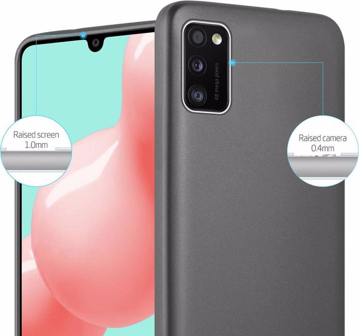 Actual product image Cadorabo TPU Matt Metallic Cover (Samsung Galaxy A41)