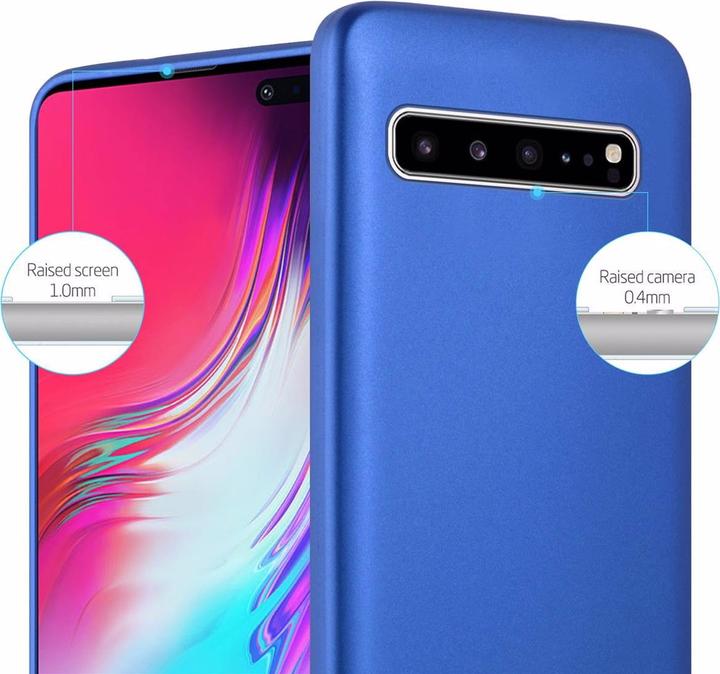 Actual product image Cadorabo TPU Matt Metallic Cover (Samsung Galaxy S10 5G)
