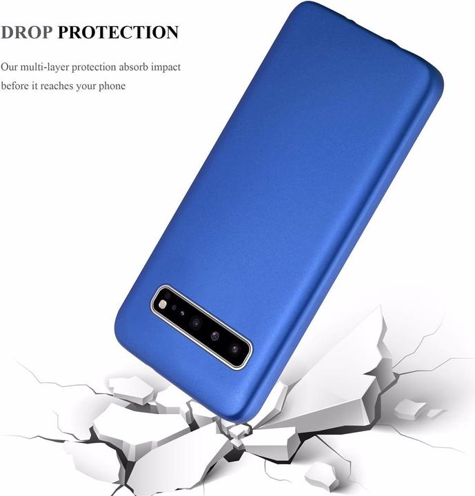 Actual product image Cadorabo TPU Matt Metallic Cover (Samsung Galaxy S10 5G)
