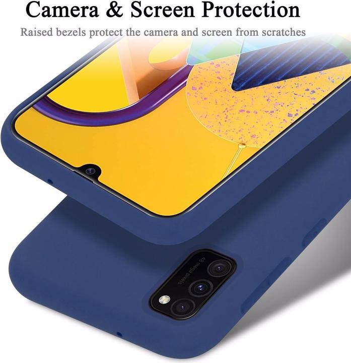 Produktbild Cadorabo TPU Liquid Silicone Case Cover (Samsung Galaxy M30s, Samsung Galaxy M21)