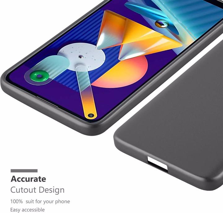 Image du produit Cadorabo Couverture métallique mate TPU (Samsung Galaxy M11, Samsung Galaxy A11)