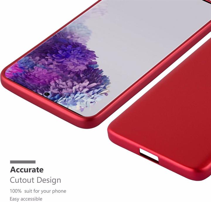 Actual product image Cadorabo TPU Matt Metallic Cover (Samsung Galaxy S20 Ultra)