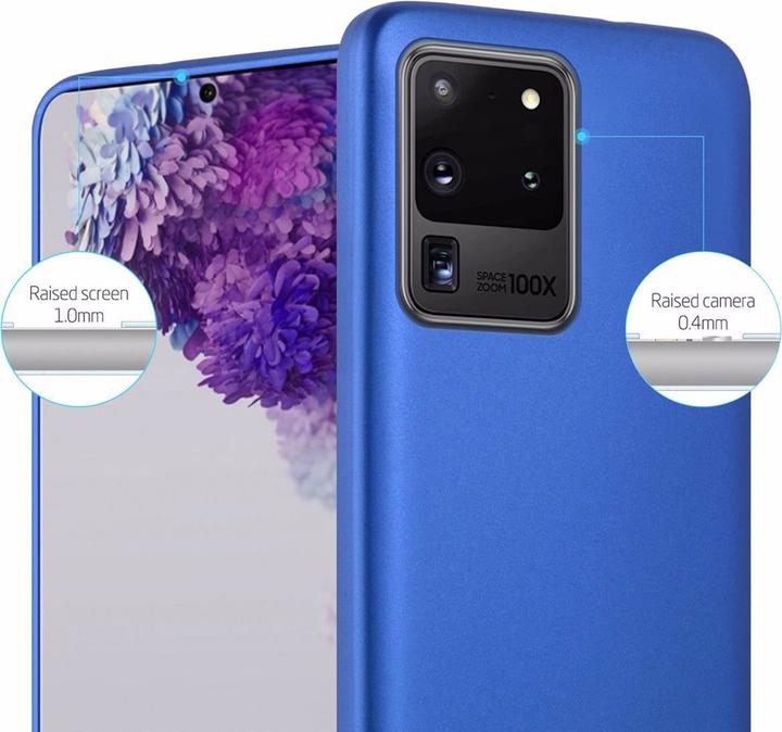 Actual product image Cadorabo TPU Matt Metallic Cover (Samsung Galaxy S20 Ultra)