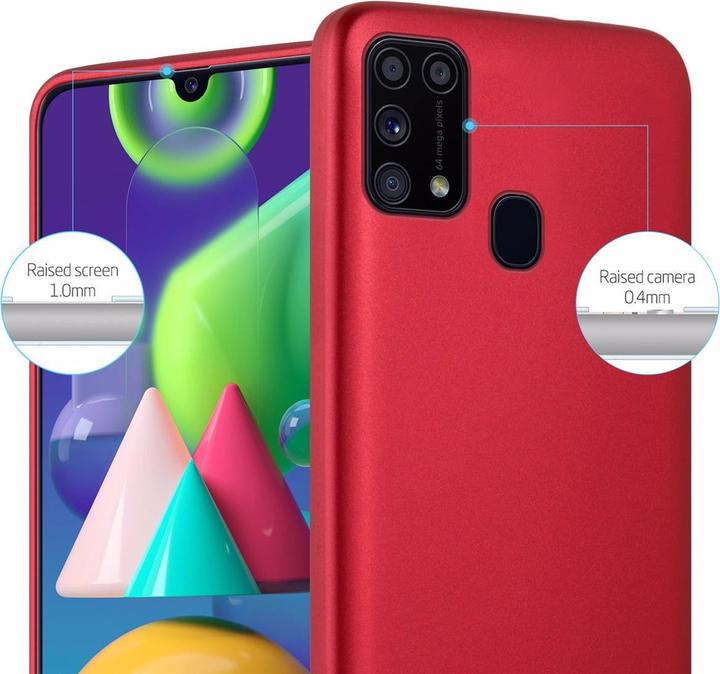 Immagine prodotto Cadorabo Copertura metallica opaca in TPU (Samsung Galaxy M31)