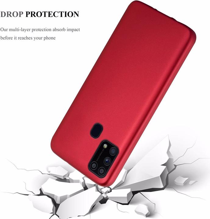 Immagine prodotto Cadorabo Copertura metallica opaca in TPU (Samsung Galaxy M31)