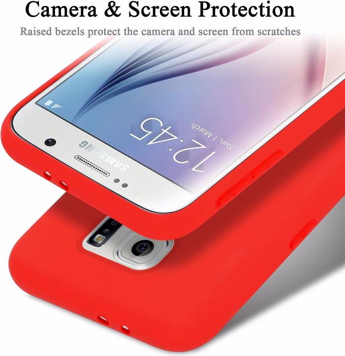 Produktbild Cadorabo TPU Liquid Silicone Case Cover (Samsung Galaxy S6)