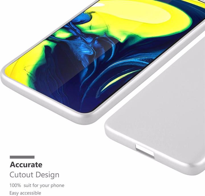 Image du produit Cadorabo Couverture métallique mate TPU (Samsung Galaxy A80)