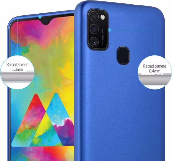 Image du produit Cadorabo Couverture métallique mate TPU (Samsung Galaxy M21, Samsung Galaxy M30s)