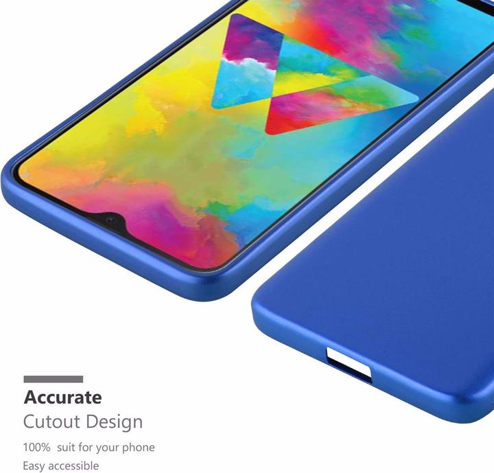 Image du produit Cadorabo Couverture métallique mate TPU (Samsung Galaxy M21, Samsung Galaxy M30s)