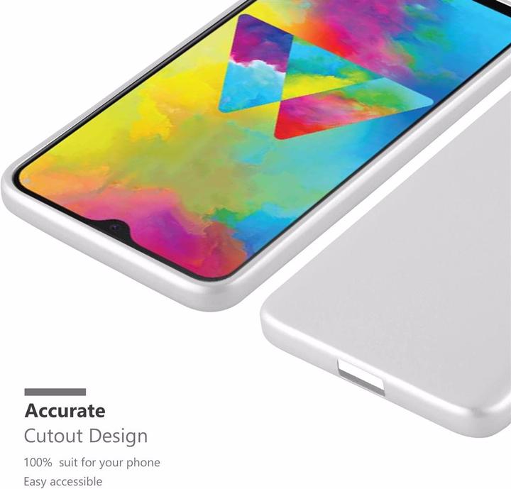 Immagine prodotto Cadorabo Copertura metallica opaca in TPU (Samsung Galaxy M30s, Samsung Galaxy M21)