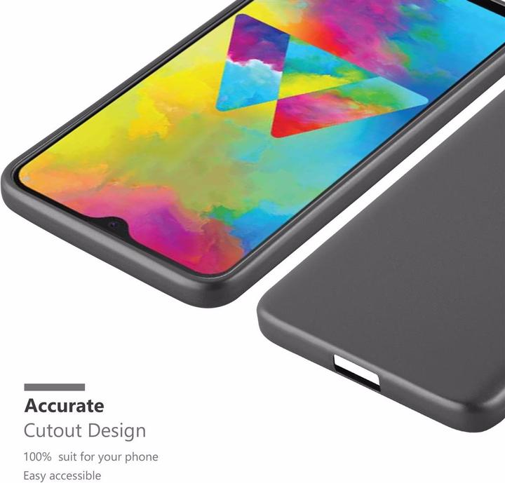 Immagine prodotto Cadorabo Copertura metallica opaca in TPU (Samsung Galaxy M30s, Samsung Galaxy M21)