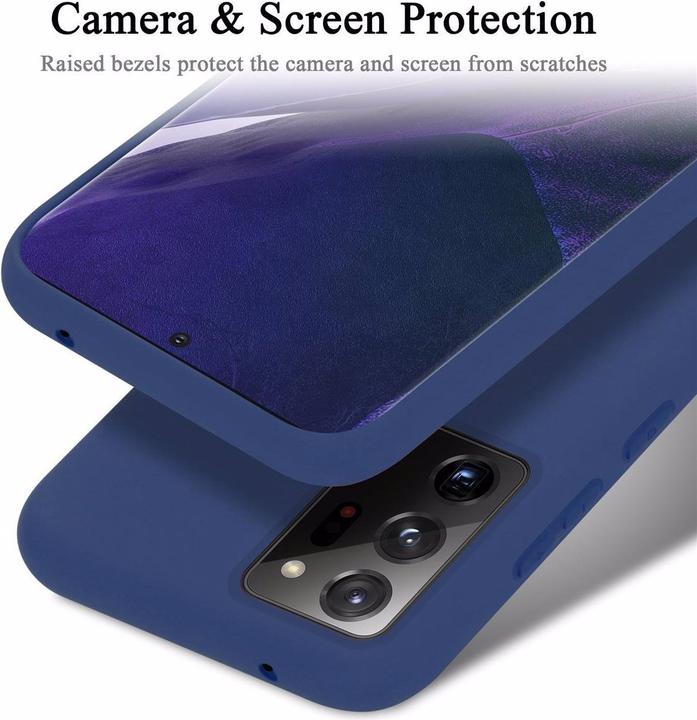 Actual product image Cadorabo TPU Liquid Silicone Case Cover (Samsung Galaxy Note 20 Ultra)