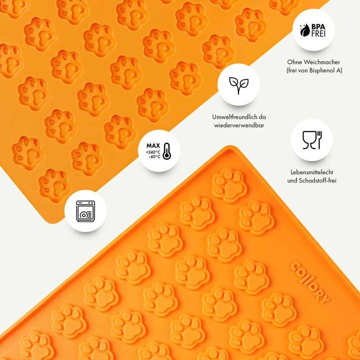 Produktbild Collory Backmatte für mittlere Hundeleckerlis Pfoten