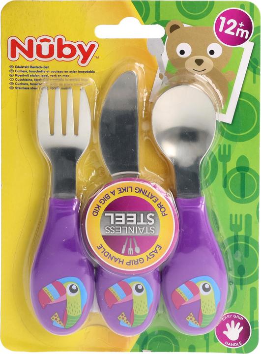 Actual product image Nuby Esslernbesteck