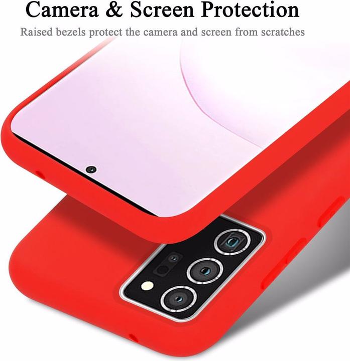 Image du produit Cadorabo TPU Liquid Silicone Case Cover (Samsung Galaxy Note 20+)