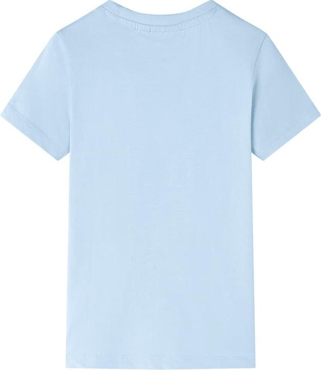Immagine prodotto VidaXL Maglietta da bambino azzurro 140,Materiale: 100 % cotone,Colore (140)