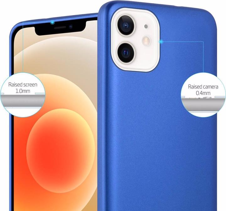 Actual product image Cadorabo TPU Matt Metallic Cover (Apple iPhone 12 mini)