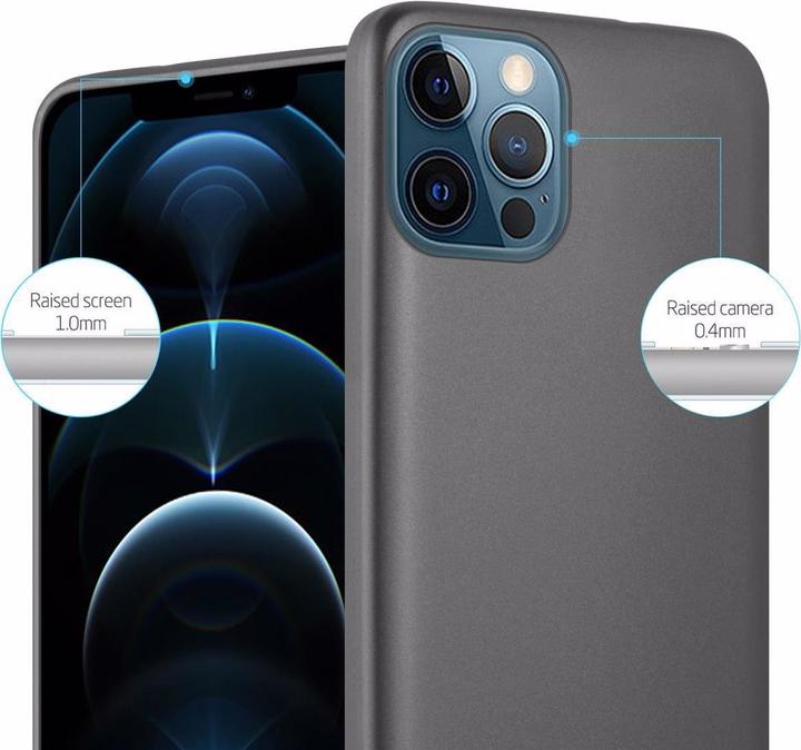 Actual product image Cadorabo TPU Matt Metallic Cover (Apple iPhone 12 Pro Max)