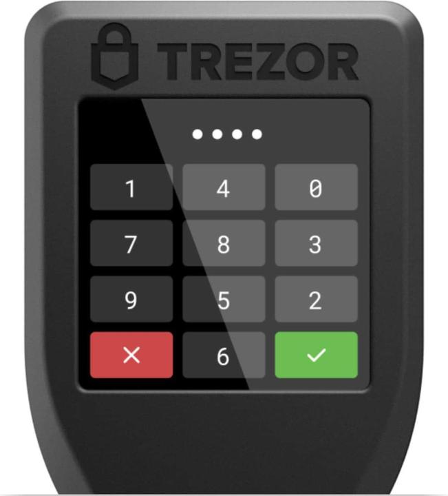 Image du produit Trezor Modèle T (Ethereum Classic, Lithécoïne, Bitcoin)