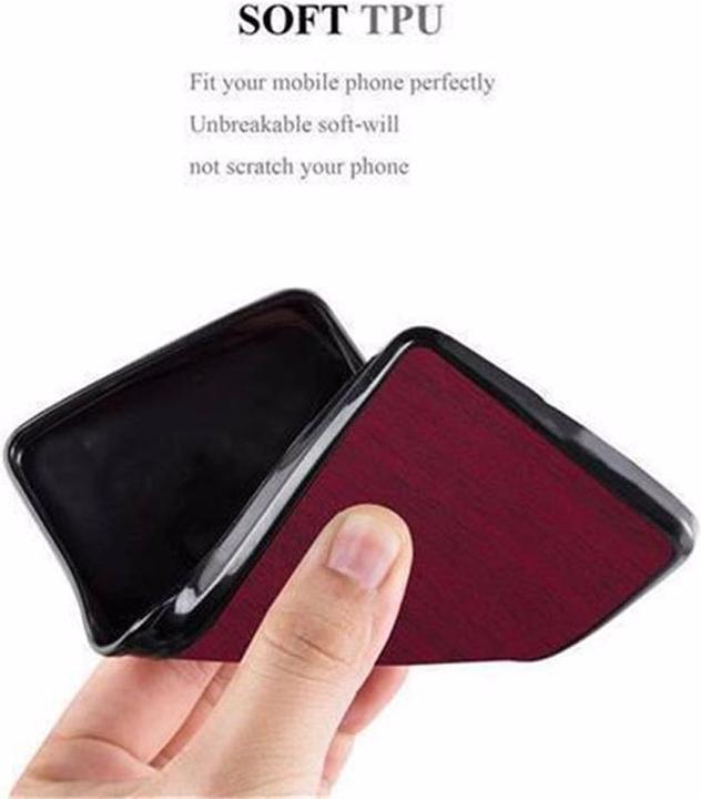 Produktbild Cadorabo TPU Wooden Cover (Samsung Galaxy S6)
