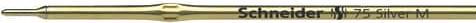 Produktbild Schneider Kugelschreibermine Express 75 Strichstärke: 0,6 mm Schreibfarbe: silber (Nachfülleinheit, Silber, 0.60 mm)