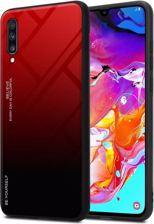 Produktbild Cadorabo TPU 2 Farben Glas Cover (Samsung Galaxy A70, Samsung Galaxy A70S)