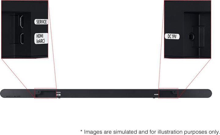 Image du produit Samsung HW-S700D (250 W, 3.1 Canal)