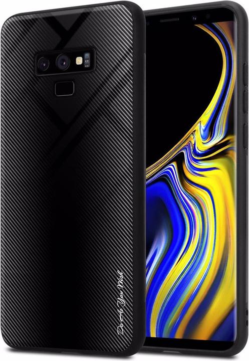 Actual product image Cadorabo TPU Striped Glass Cover (Samsung Galaxy Note 9)