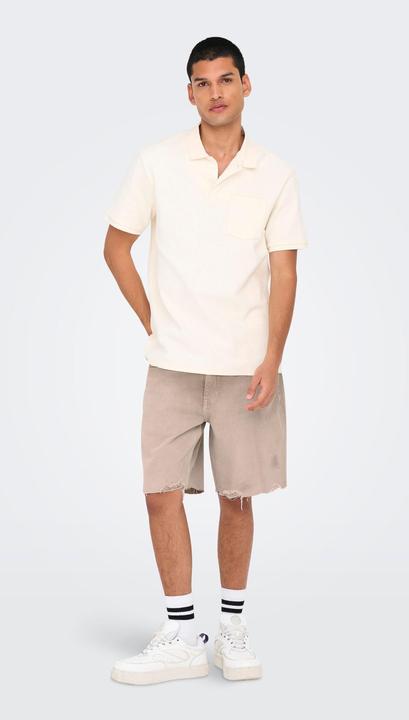Actual product image Only & Sons Gerade geschnitten Mittlere Taille Shorts Jeans-Shorts (XL)