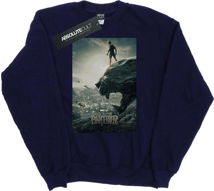 Image du produit Mens Black Panther Poster Cotton Sweatshirt (XXL)