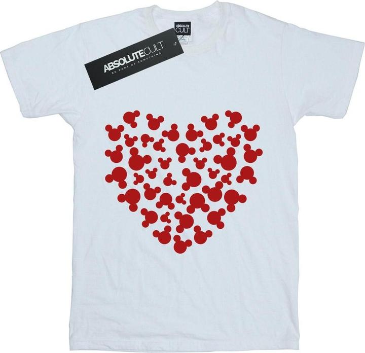 Disney Mickey Mouse Heart Silhouette TShirt (3XL)