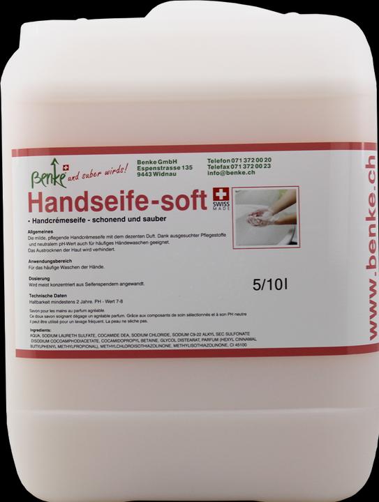 Benke Handseife SOFT - schonend und sauber - 10 Liter (Flüssigseife, 10000 ml)