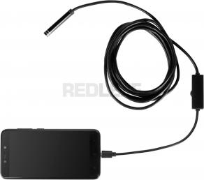 Produktbild Redleaf RDE-403UR USB-C-Endoskop – 3 m starres Kabel