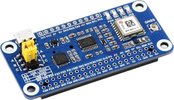 Produktbild WaveShare GPS uBlox MAX-M8Q GNSS HAT für Raspberry Pi