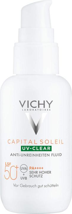 Actual product image Vichy Capital Soleil UV-Clear 40ml (Sun cream face, SPF 50+, 40 ml, 65 g)