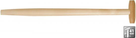 Polet PT137390 Traditioneller Baumspatenstiel T-St 90 cm Hickory