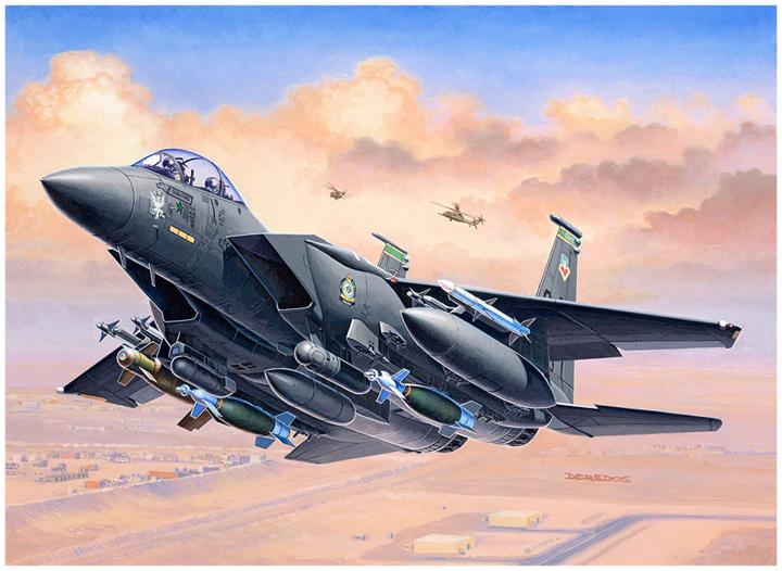 Actual product image Revell F-15E Strike Eagle Bombs