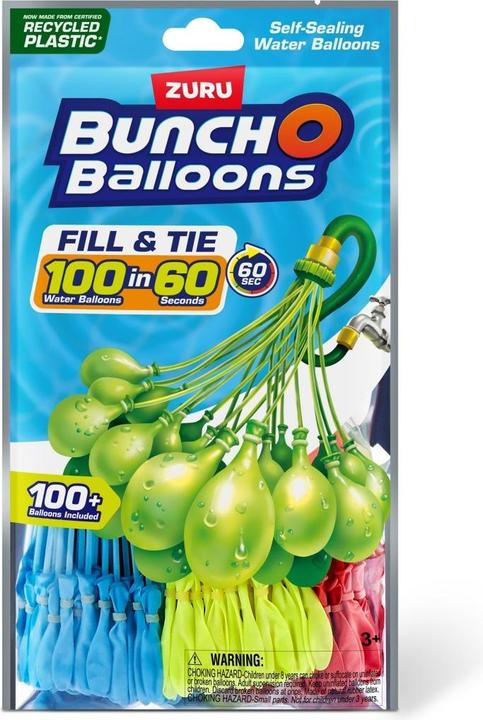 Zuru Wodne Balony Szybkie napełnianie (100 x)